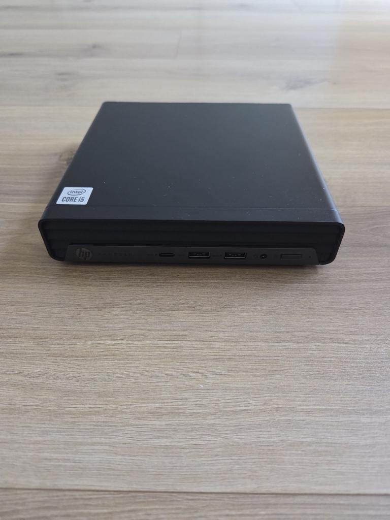 [DEV-5S1F0EC-ABD-8CC2222GRJ] HP ProDesk 600 G6 Desktop Mini PC – i5-10500T – 8 GB RAM / 256 GB NVMe SSD
